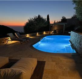 3 bedroom villa with pool & sea views, Makrades, sleeps 6